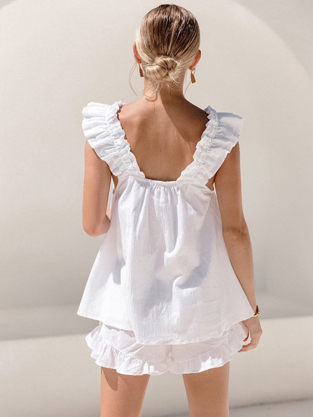 Sophia | Women’s Ruffle Summer Lounge Set