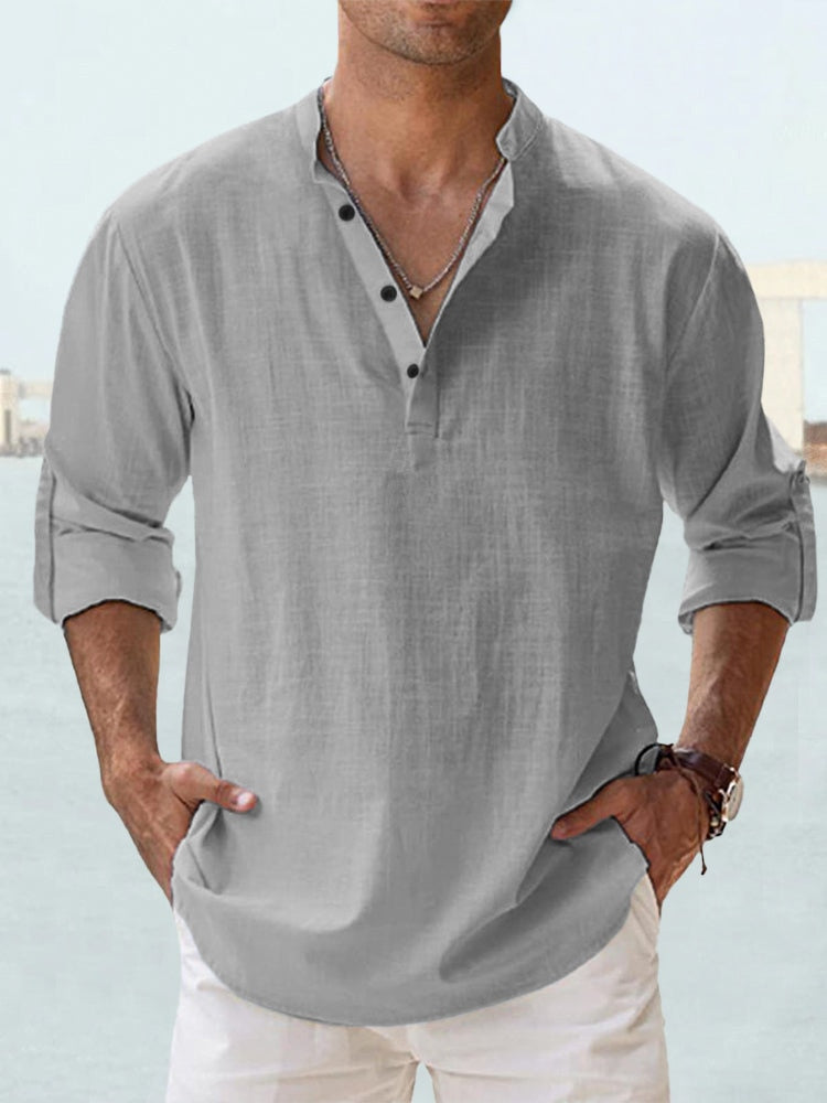 Newport | Men’s Casual Henley Shirt