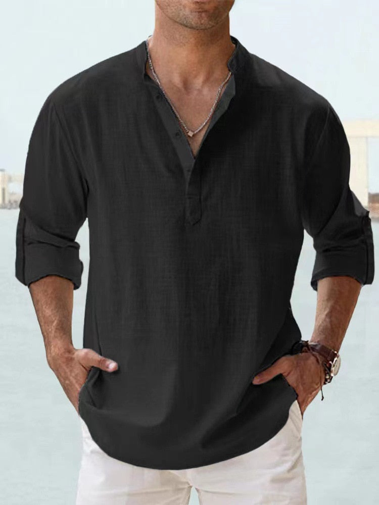 Newport | Men’s Casual Henley Shirt
